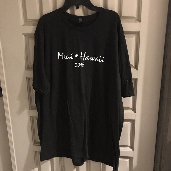Maui Other - Hawaii T-shirt XL Black Men’s Graphic Maui,Hawaii2018 Lombardi6 Used Lightly